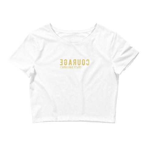 Courage Crop Tee